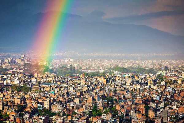 Kathmandu rainbow